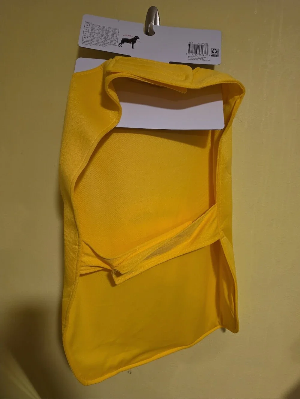 NWT Dog Halloween Costume Size XL Yellow Mustard Bottle Since 1989 Hotdog